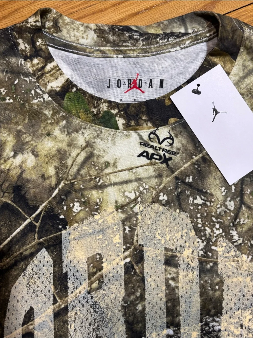 Jordan Nike Brooklyn x Realtree camo T-Shirt Men’s sz Medium NEW!
